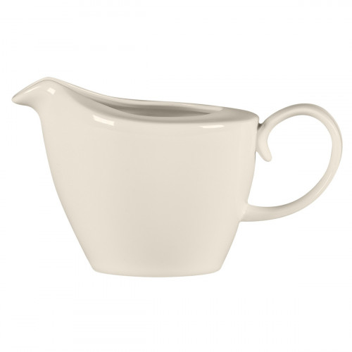Crémier ovale blanc porcelaine bone china Ø 7,8 cm Bravura Rak
