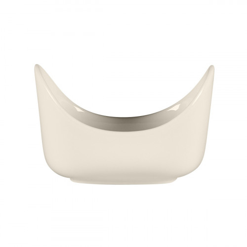 Sucrier sachets ovale blanc porcelaine bone china 9,5 cm Bravura Rak