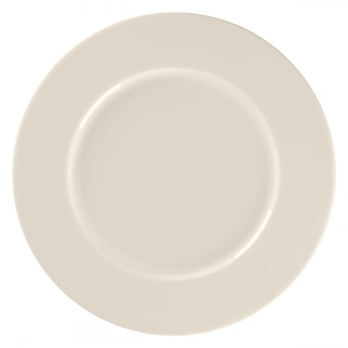 Assiette plate rond blanc porcelaine bone china Ø 29,2 cm Fedra Rak