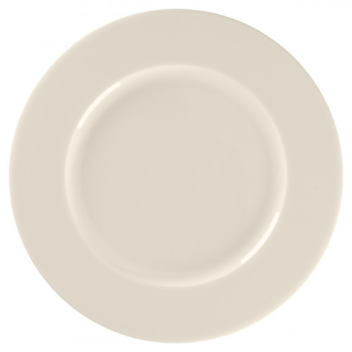 Assiette plate rond blanc porcelaine bone china Ø 26,9 cm Fedra Rak