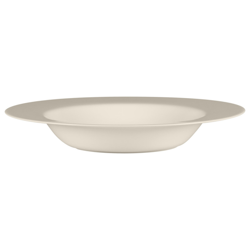 Assiette creuse rond blanc porcelaine bone china Ø 30,9 cm Fedra Rak