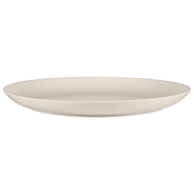Assiette coupe plate rond blanc porcelaine bone china Ø 17,9 cm Fedra Rak