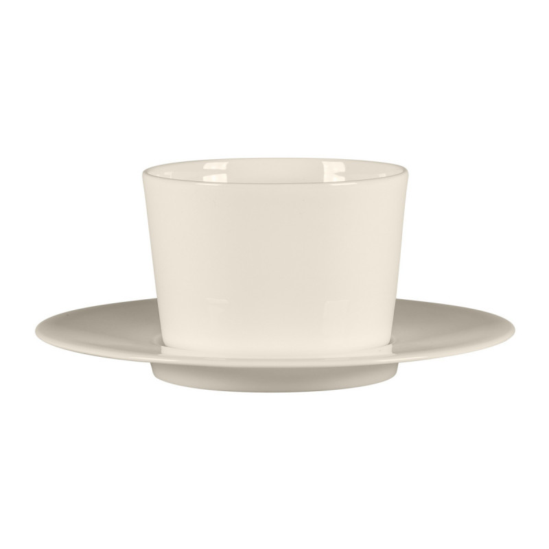Tasse sans anse rond blanc porcelaine bone china 30,6 cl Ø 9,5 cm Fedra Rak