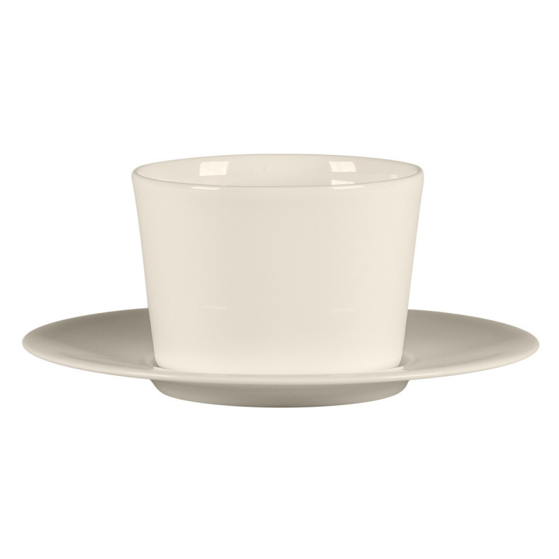 Tasse sans anse rond blanc porcelaine bone china 19,6 cl Ø 8,4 cm Fedra Rak