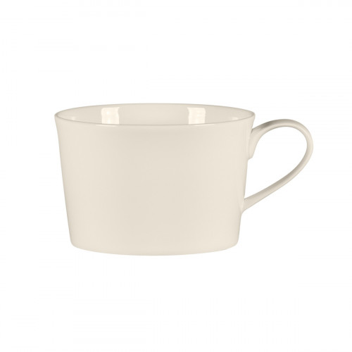 Tasse à thé rond blanc porcelaine bone china 30,6 cl Ø 9,5 cm Fedra Rak
