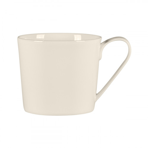 Mug rond blanc porcelaine bone china 43,5 cl Ø 9,6 cm Fedra Rak