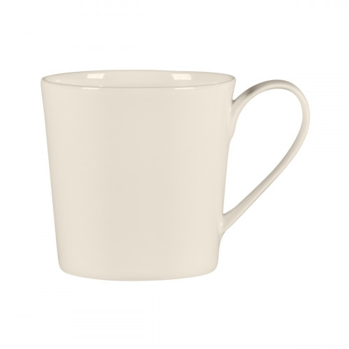 Mug rond blanc porcelaine bone china 32 cl Ø 8,5 cm Fedra Rak