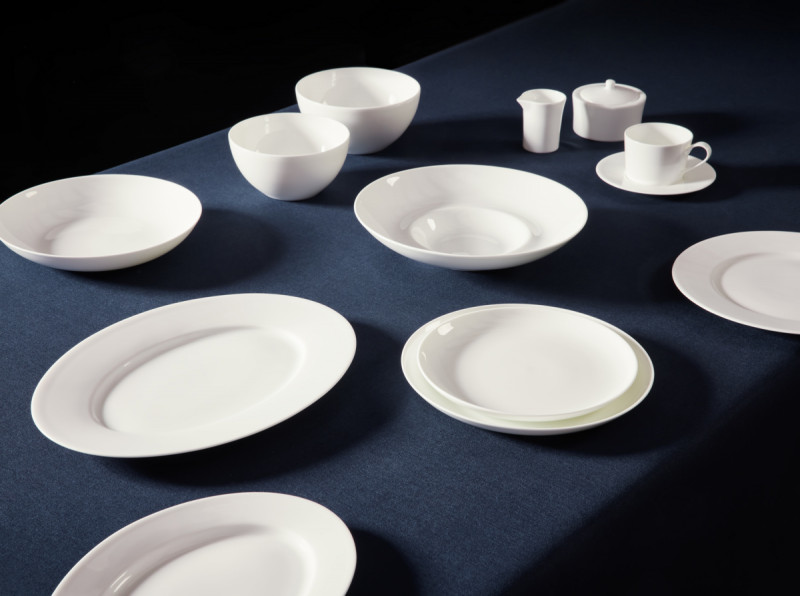 Poivrier rond blanc Ø 3,9 cm 8,3 cm Fedra Rak