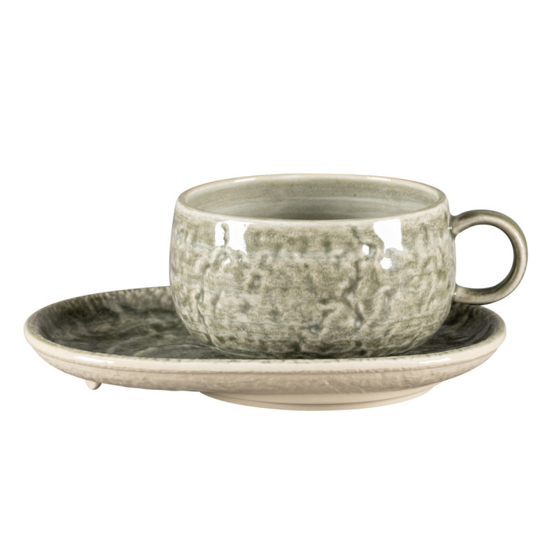 Tasse à déjeuner rond Sage porcelaine vitrifiée 41 cl Ø 11 cm Krush Rak