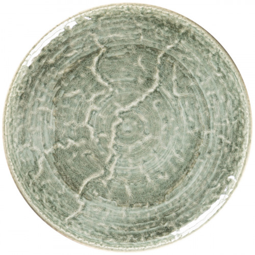 Assiette plate coupe rond Sage porcelaine vitrifiée Ø 30,1 cm Krush Rak