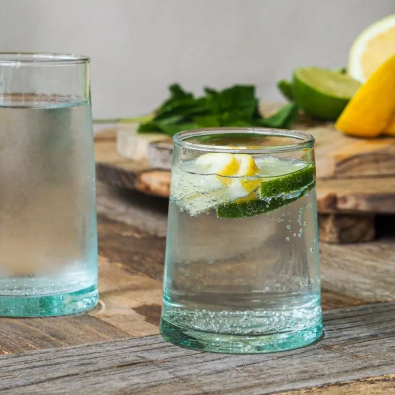 Gobelet forme basse verre recyclé 25 cl Lily Pro.mundi