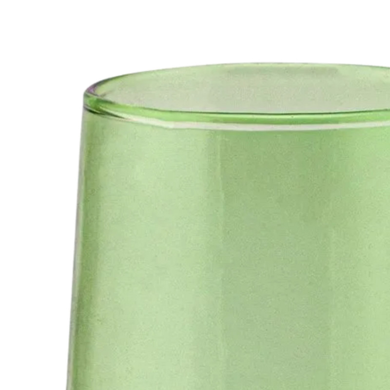 Gobelet forme haute vert verre recyclé 33 cl Lily Pro.mundi