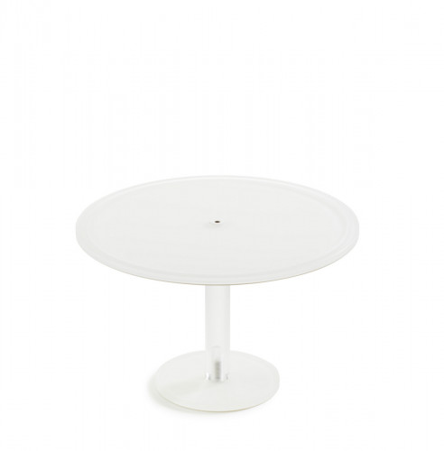 Piédestal résine Nacryl® blanc Ø 33 cm 21 cm Mealplak