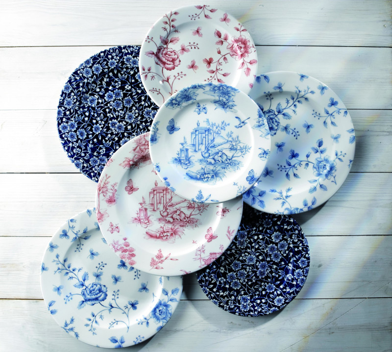 Pichet porcelaine rond Sandrigham Willow Blue porcelaine vitrifiée 14 cl Vintage Prints Willow Churchill