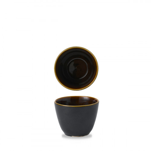 Pot conique noir porcelaine vitrifiée Ø 10 cm Nourish Tokyo Churchill
