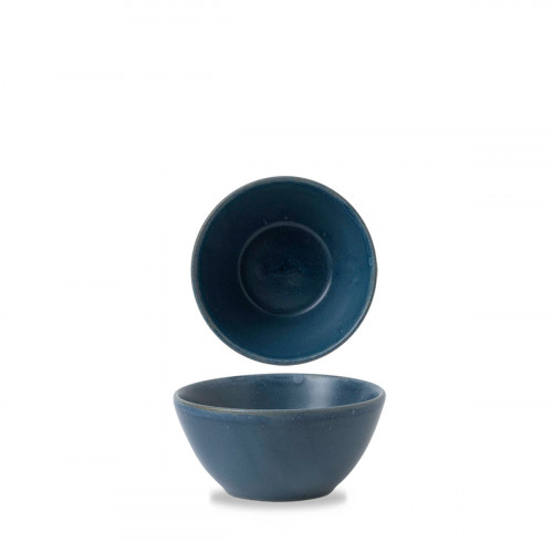 Pot conique oslo blue porcelaine vitrifiée Ø 13 cm Nourish Oslo Churchill