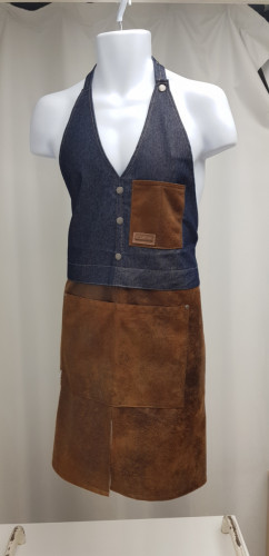 Tablier marron Taille unique Gil Sonolys