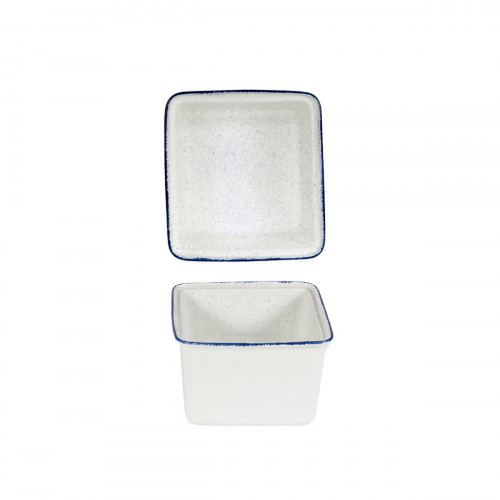 Plat buffet porcelaine vitrifiée Hints Indigo 19,4x18x11,5 cm 2 L Stonecast Hints Churchill