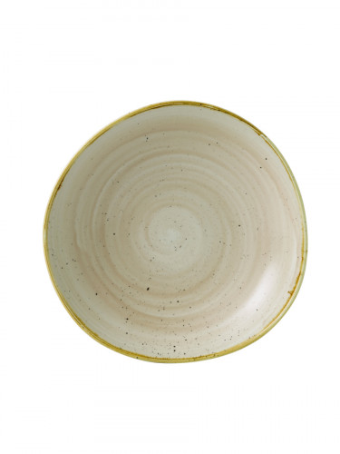 Assiette creuse rond Nutmeg Cream porcelaine vitrifiée Ø 25,3 cm Stonecast Nutmeg Churchill