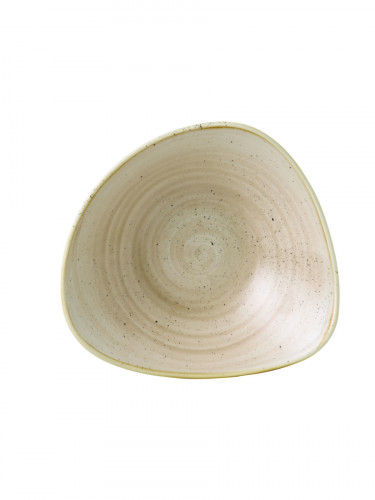 Bol triangulaire Nutmeg Cream porcelaine vitrifiée 18,5x18,5 cm Stonecast Nutmeg Churchill