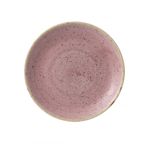 Assiette coupe rond Petal Pink porcelaine vitrifiée Ø 16,5 cm Stonecast Petal Churchill