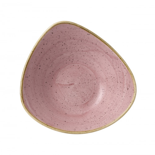 Bol triangulaire Petal Pink porcelaine vitrifiée 23,5x23,5 cm Stonecast Petal Churchill