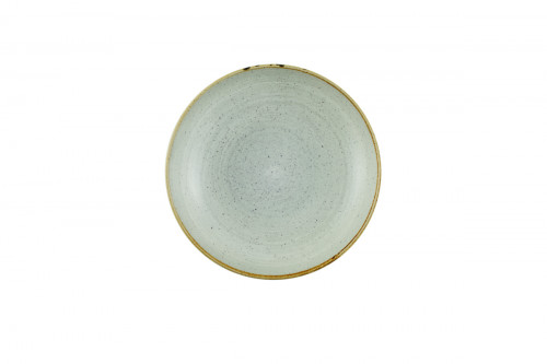 Assiette coupe rond raw grey porcelaine vitrifiée Ø 16,5 cm Stonecast Raw Churchill
