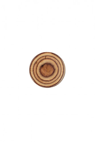 Planche rond brun bouleau Ø 15 cm De La Roca