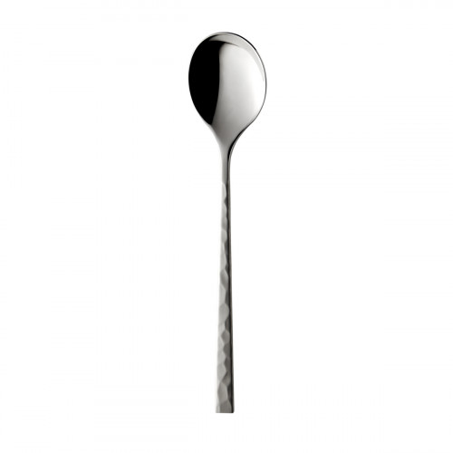 Cuillère à dessert inox 18/10 19 cm Fuse Martele Degrenne