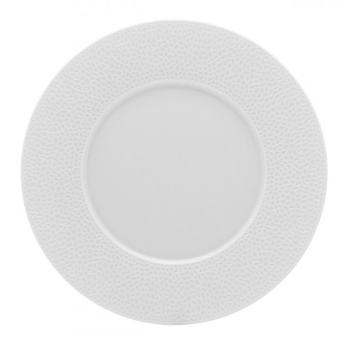 Assiette de présentation rond blanc porcelaine de limoges Ø 32 cm L' Fragment Degrenne
