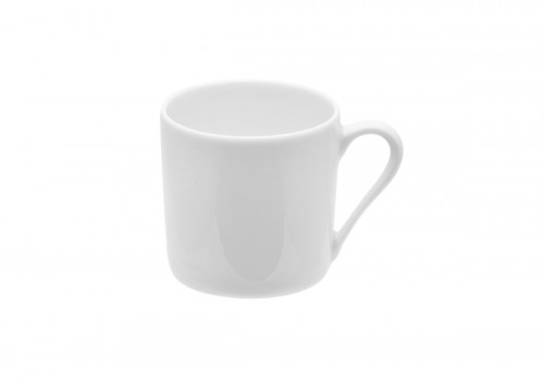 Tasse à thé rond blanc porcelaine de limoges 25 cl Ø 8,5 cm L' Fragment Degrenne