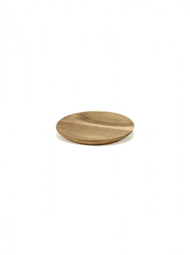 Assiette rond brun acacia Ø 14,8 cm Dune Serax
