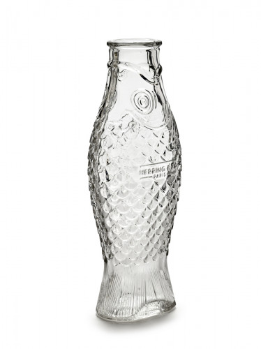 Carafe irrégulier verre pressé 85 cl Fish&fish Serax
