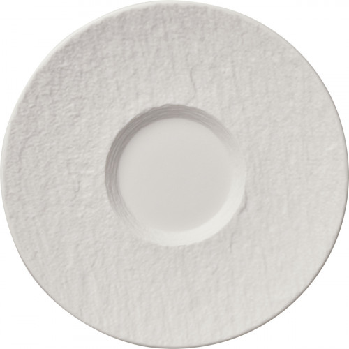 Sous tasse rond blanc porcelaine Ø 17 cm The Rock Villeroy & Boch