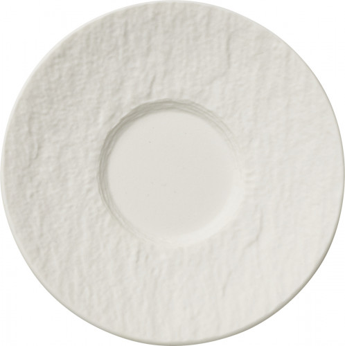 Sous tasse rond blanc porcelaine Ø 12 cm The Rock Villeroy & Boch