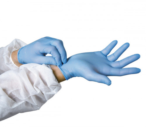 Gants nitrile bleu XL (100 pièces)