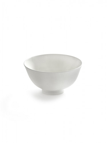 Bol rond blanc porcelaine bone china Ø 18 cm Nido Serax
