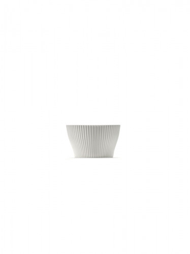 Bol conique blanc porcelaine bone china Ø 10 cm Nido Serax