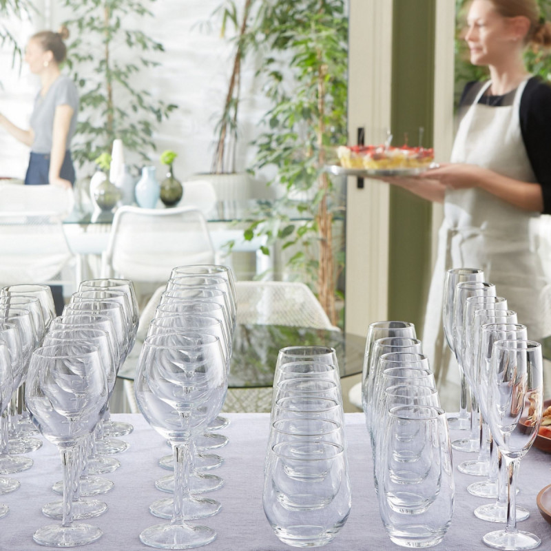Verre à pied pour vin rouge verre trempé 54,5 cl Milano Bormioli Rocco