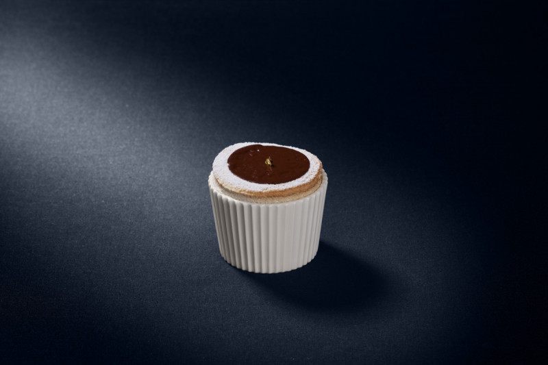 Tasse sans anse rond blanc porcelaine bone china 8,6 cl Ø 31,8 cm Spectra Rak