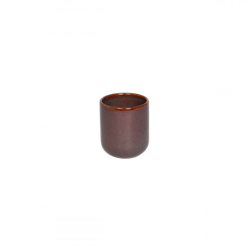 Gobelet rond Marron Bleu grès émaillé 9 cl Ø 5,5 cm Amber Accolade