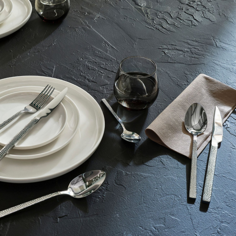 Gobelet forme basse gris verre 32 cl Cara Pro.mundi