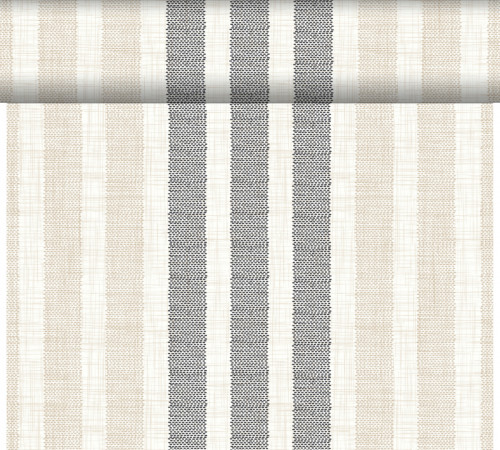 Tête à tête beige non tissé 24 m x 40 cm Duni (4 pièces)