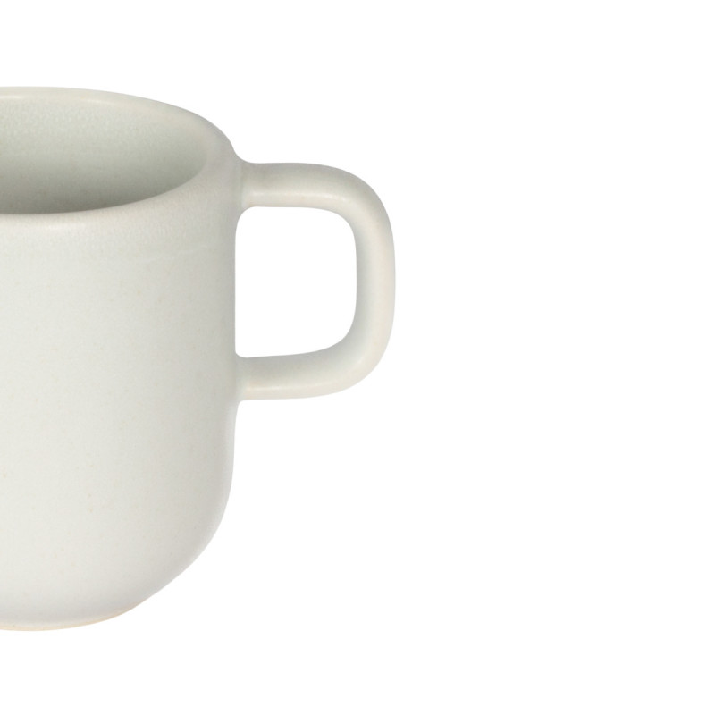 Tasse expresso rond bleu grès émaillé 9 cl Ø 5,5 cm Ice Accolade