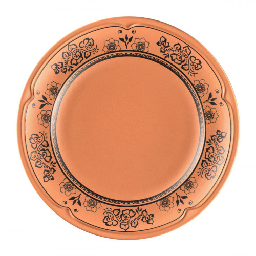 Assiette plate rond Tero Décor Alexandria porcelaine Ø 27 cm Earth Rak
