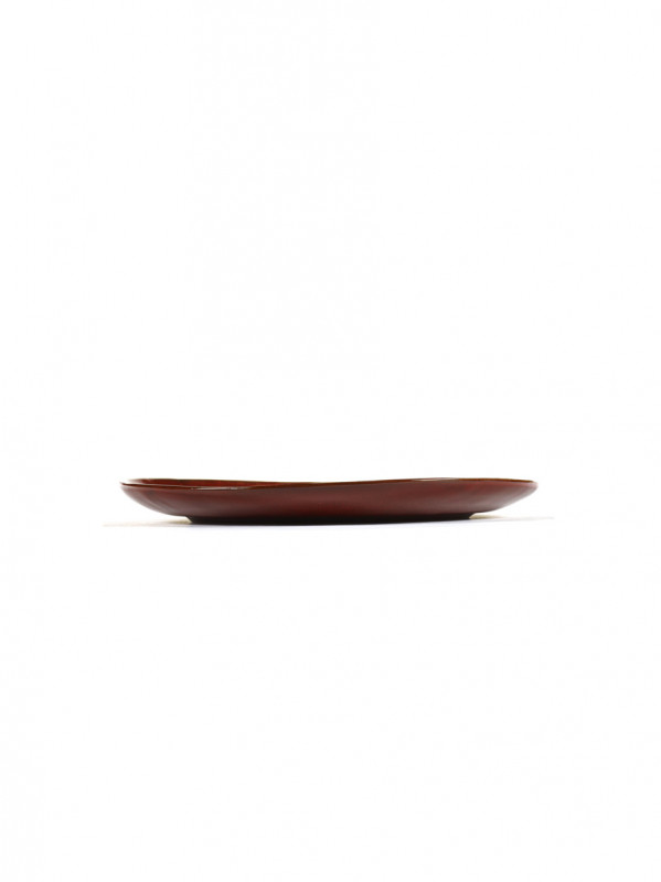 Assiette coupe plate rond Venetian red grès émaillé Ø 25 cm La Mère Serax