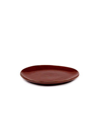 Assiette coupe plate rond Venetian red grès émaillé Ø 30,5 cm La Mère Serax