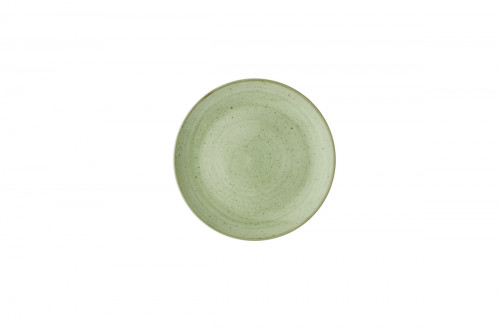 Assiette plate rond Sage Green porcelaine vitrifiée Ø 21,7 cm Stonecast Sage Churchill