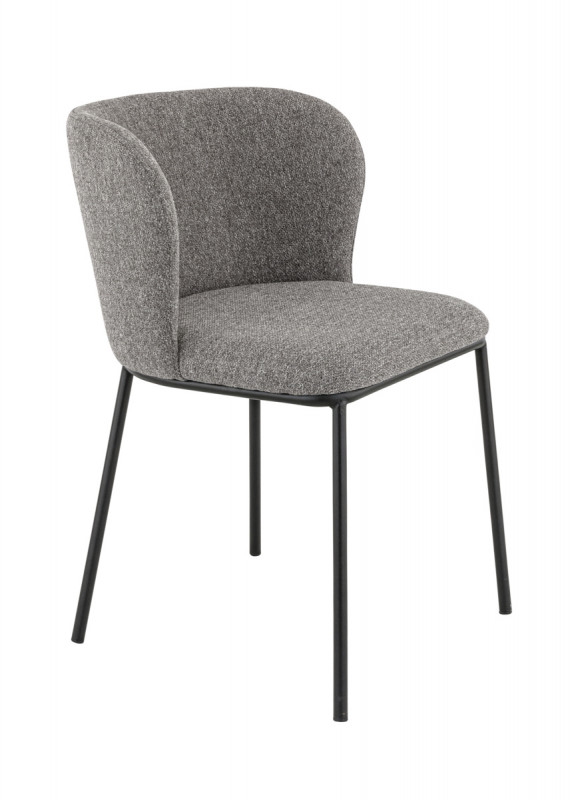 Chaise d'intérieur gris 75x55x58 cm Melina Flexmob