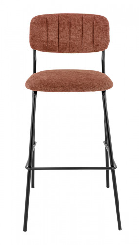 Tabouret de bar d'intérieur terracotta 108x51x55 cm Auguste Flexmob